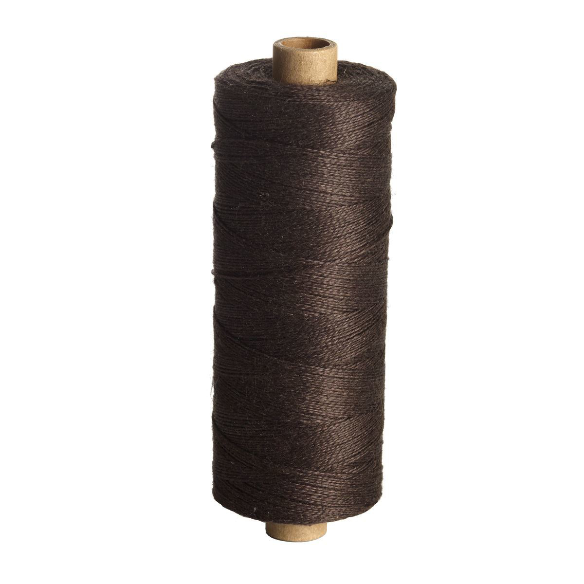 Garnhuset Linen 16/2 - Dark Brown - 66
