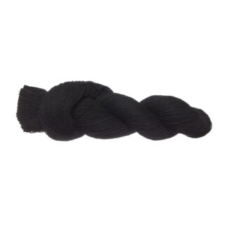 Garnhuset Wool 6/2 - Black - SVART
