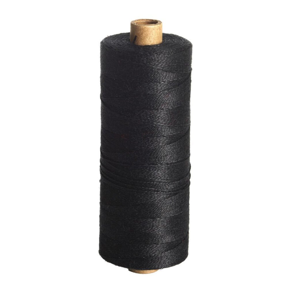 Garnhuset Linen 16/1 - Black - SVART