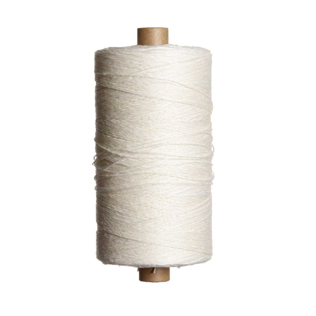 Garnhuset Tow Linen 8/1 - Bleached - BLEKT
