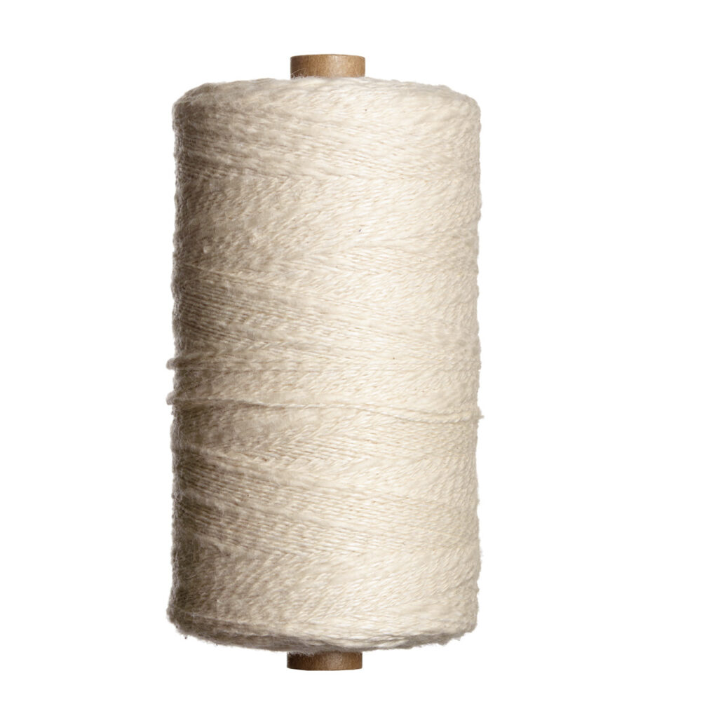 Garnhuset Linen Cotton Bouclé Effect 5.0 - BLEKT - Bleached