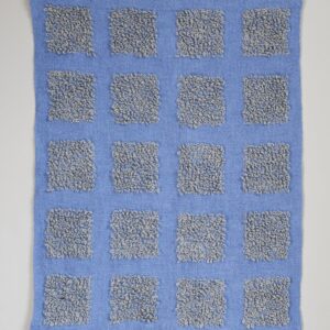 Squarish Rug woven from Gist Duet & Mallo yarns.