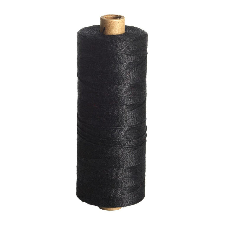 Garnhuset Linen 33/2 - Black - SVART