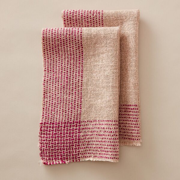 Gist Duet Running Stitch Towels