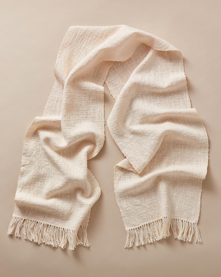 Gist Mallo Textured Cotton Scarf
