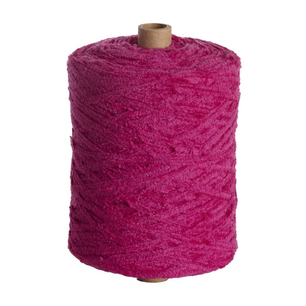 Garnhuset Chenille - Magenta - 249