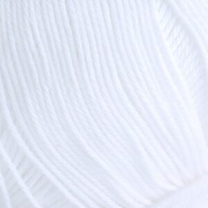 Lankava Mercerised Cotton 8/4 - Bleached White - 9001