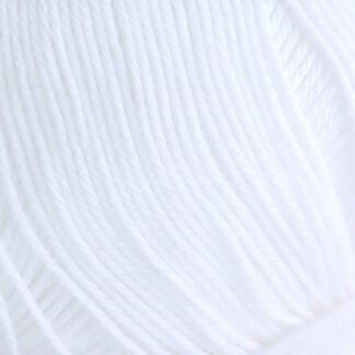 Lankava Mercerised Cotton 8/4 - Bleached White - 9001