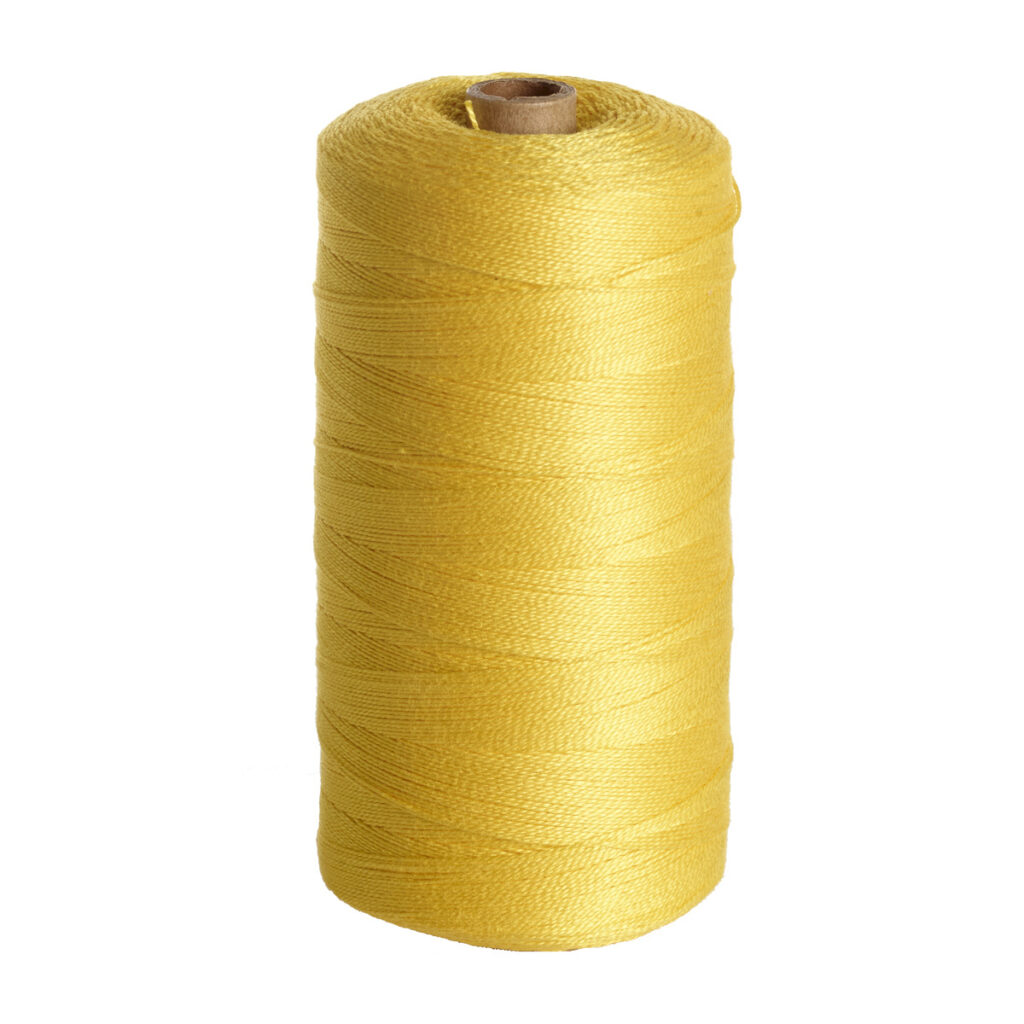 Garnhuset Eko Mercerised Cotton 16/2 - Bright Yellow - 618