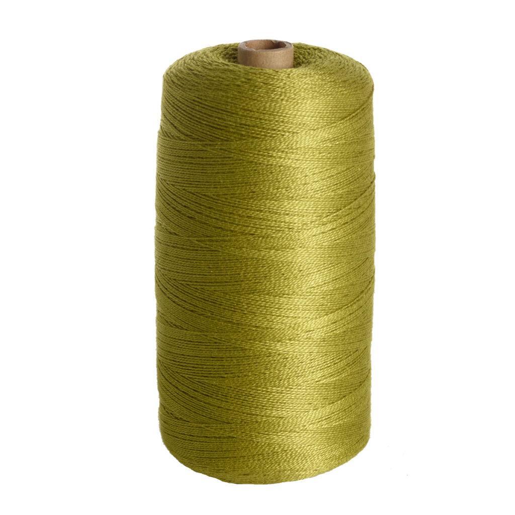 Garnhuset Eko Mercerised Cotton 16/2 - Lime Green - 677