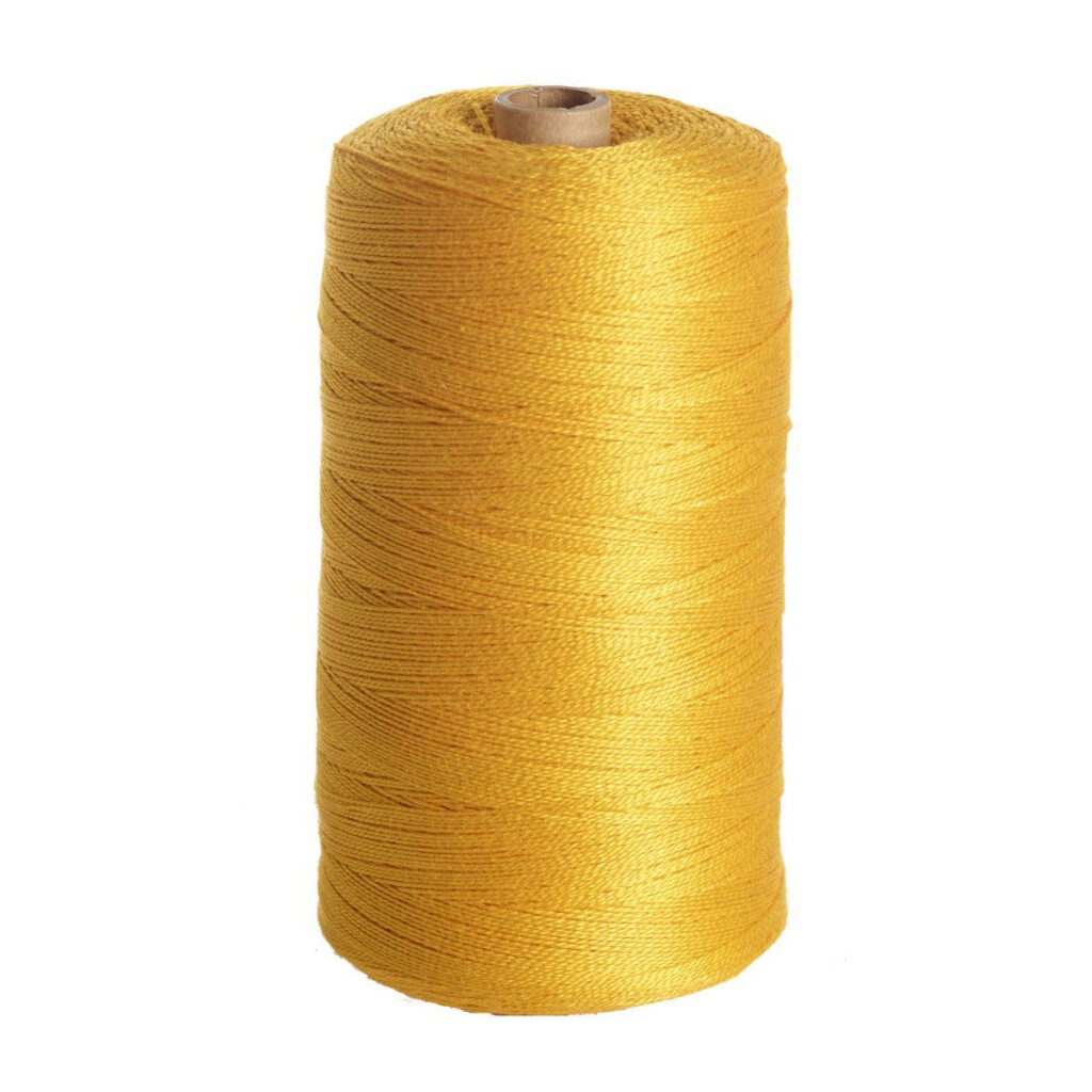 Garnhuset Eko Mercerised Cotton 30/2 - Golden Yellow - 435