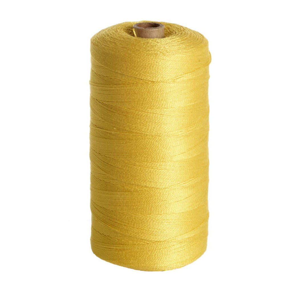 Garnhuset Mercerised Cotton 8/2 - Bright Yellow - 818