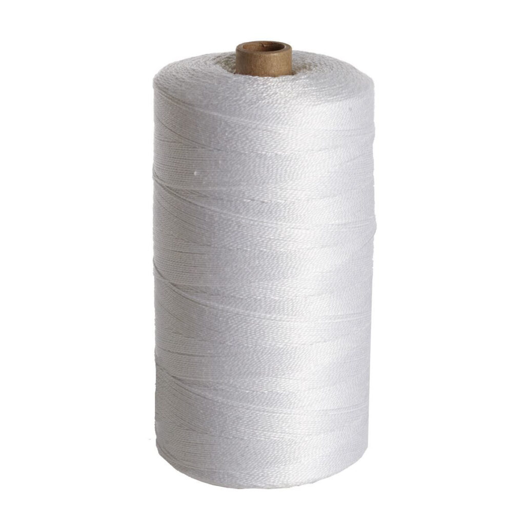 Garnhuset Mercerised Cotton 8/2 - Bleached White - Blekt
