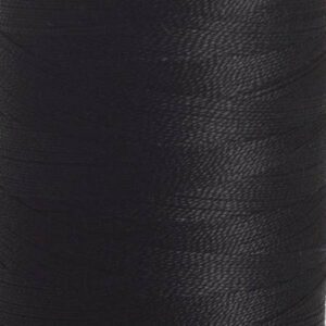 Garnhuset Mercerised Cotton 8/2 - Black - SVART