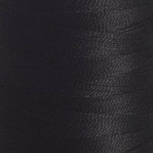 Garnhuset Eko Mercerised Cotton 30/2 - Black - SVART
