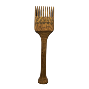 Handmade Wooden Weighted Tapestry Beater - Image 6