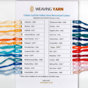 Colour Cards for Valley Yarns Mercerised Cotton - Image 2