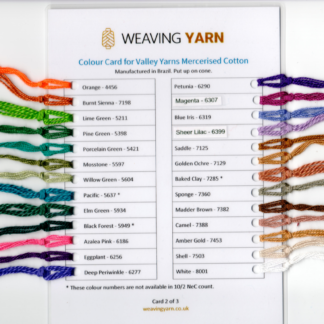 Colour Cards for Valley Yarns Mercerised Cotton - Image 3