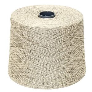 1kg bulk cone of Linette Cottolin 18/2 NeL Natural (undyed)