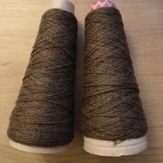 Cone ends of Jagger Spun Superwash Wool 14/4 NeK - Nutmeg