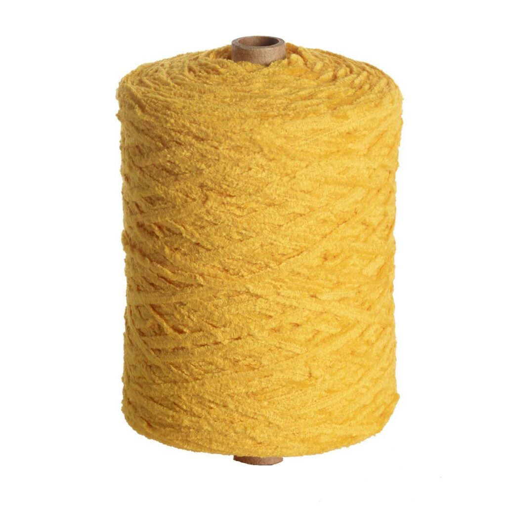 Garnhuset Chenille - Yellow - 235