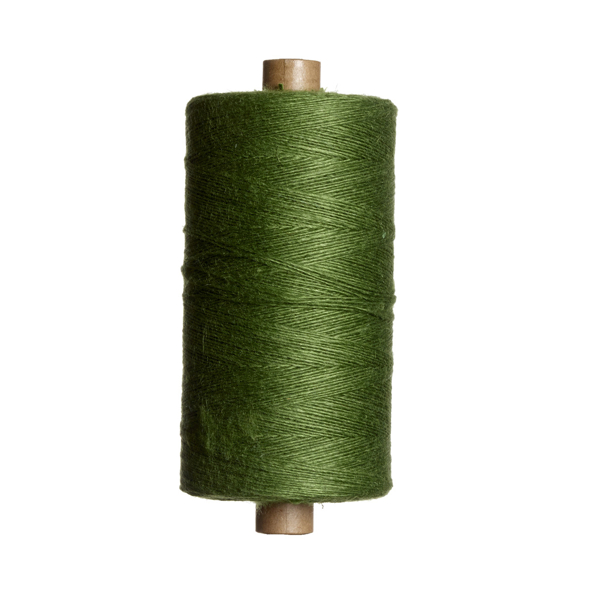 Garnhuset Tow Linen 4/1 - Moss Green - 55 - Image 1